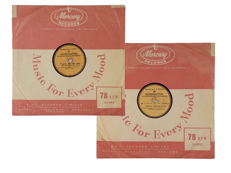 THE QUARRYMEN 10 INCH ACETATE