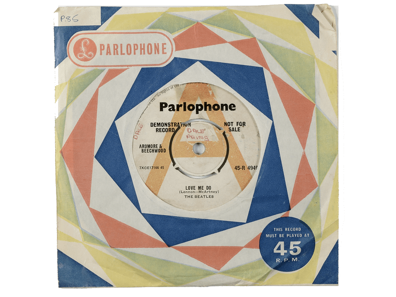 THE BEATLES PARLOPHONE SINGLE